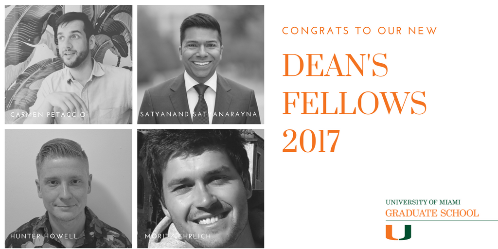 Welcome 2017 Dean’s Fellows